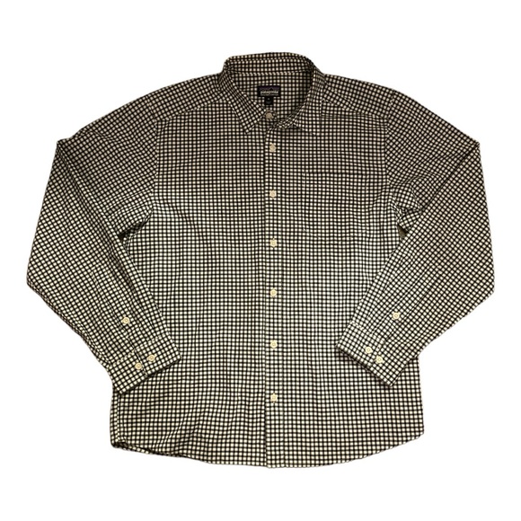 Patagonia Black and White Fezzman Shirt Men’s Medium - Picture 1 of 3